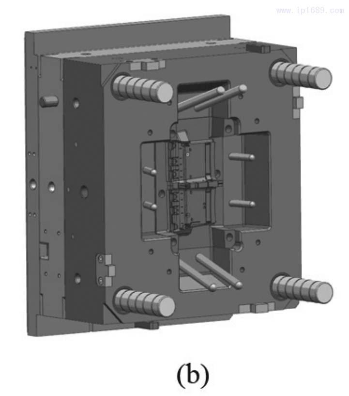 圖 9　模具三維結(jié)構(gòu)圖2